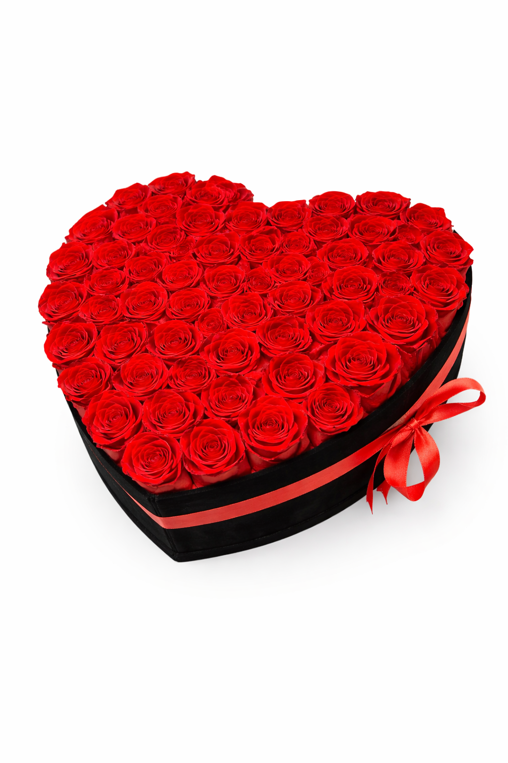 Velvet Heart - 50 roses